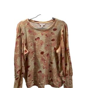 Lauren Conrad|Floral Sweater|Size XXL